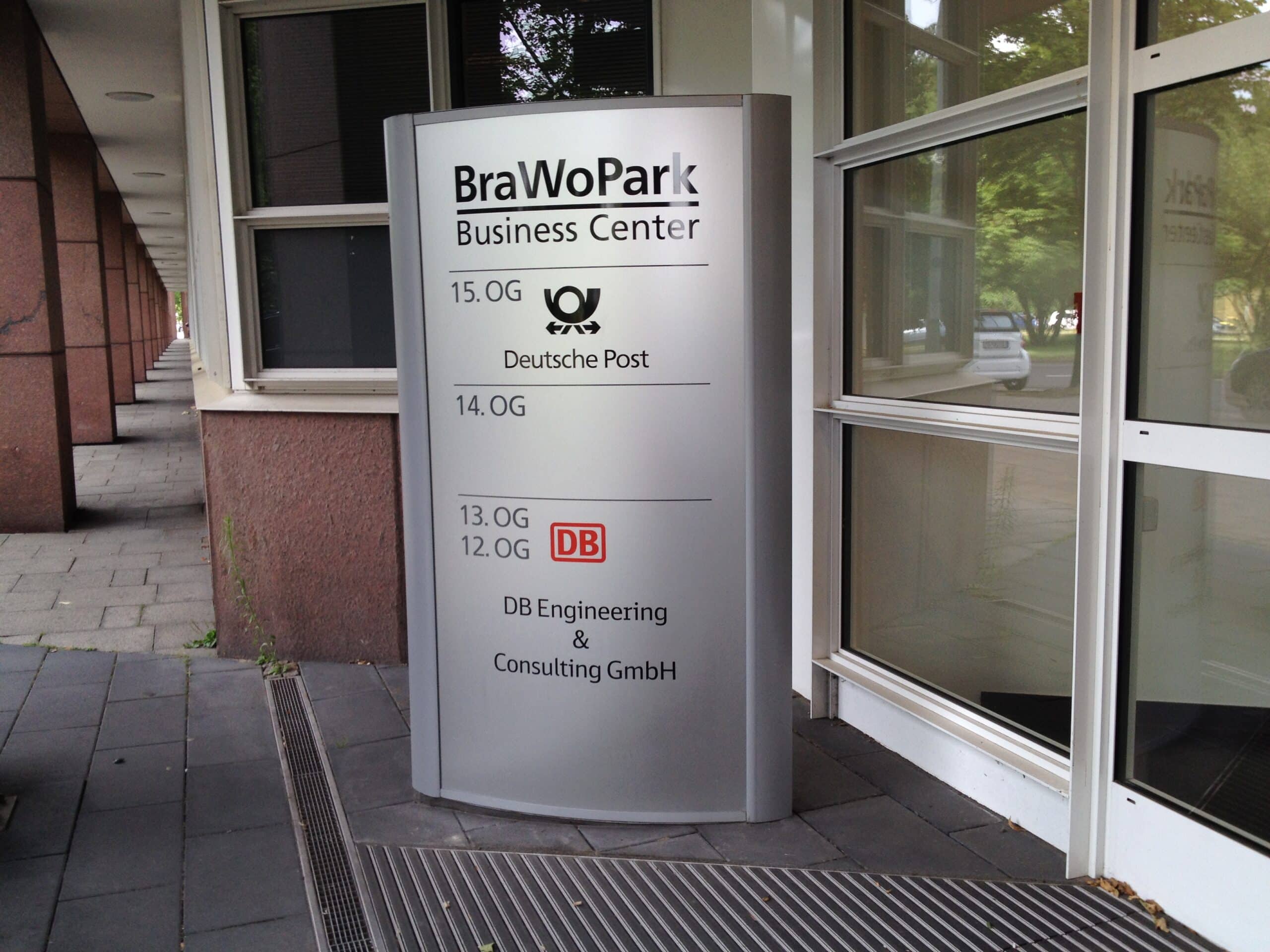 Beschilderung in Braunschweig